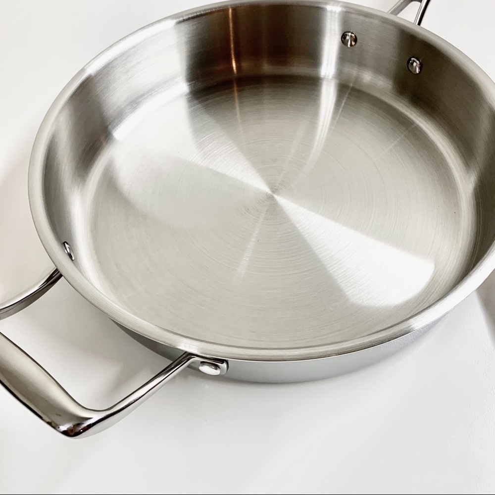Stone&Beam Tri-Ply Stainless 5qt Saute Pan & Lid - Picture 8 of 16